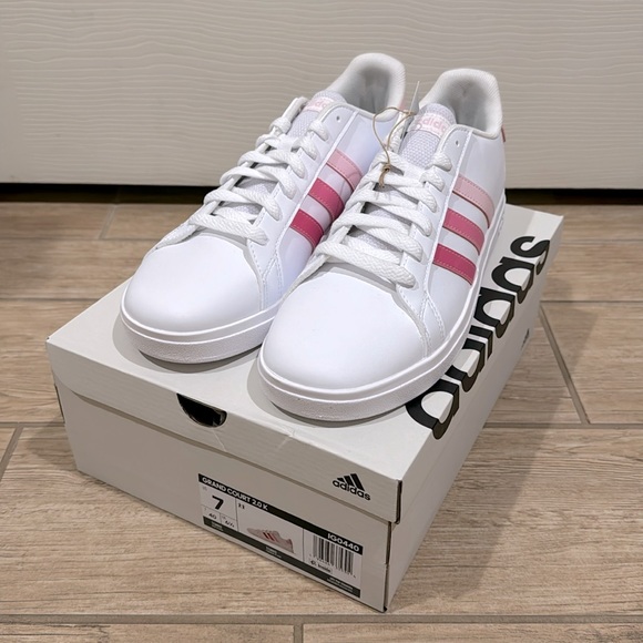 adidas Other - Adidas Kids Grand Court 2.0 Shoes (Size: 7)